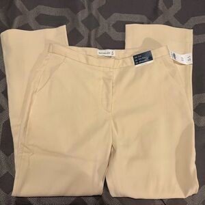 Abercrombie & Fitch Curve Love Low Rise Tailored Boot Pant